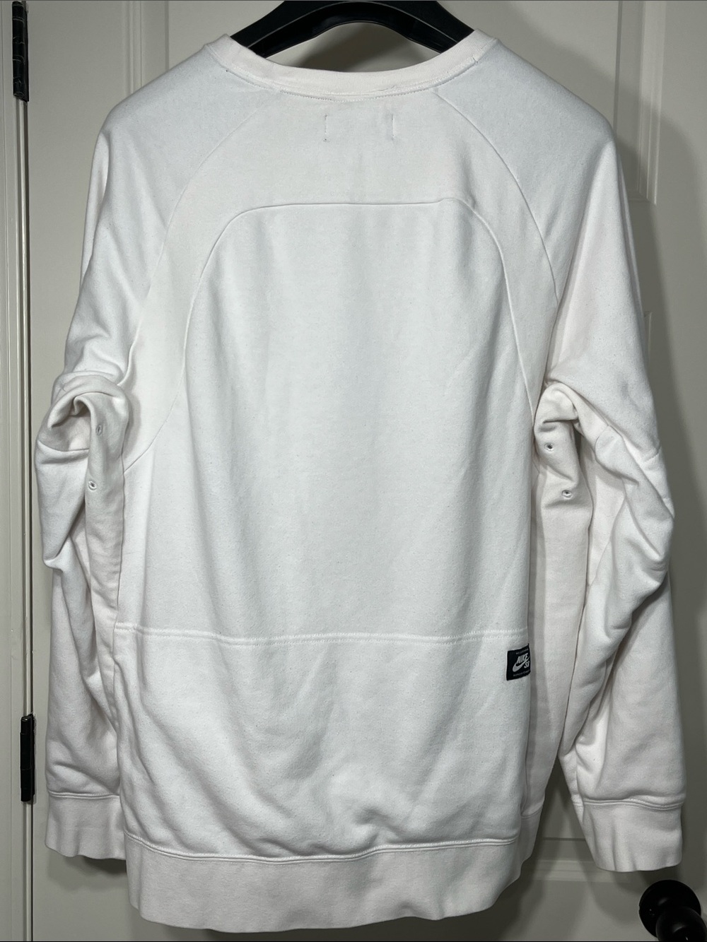 Nike SB Skateboarding White Crewneck Sweatshirt Embroidered Logo XL SKU 0103‎ - Picture 5 of 8